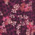 Felicity Organic Cotton Printed Jersey Midi Dress Purple Wine