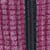 Ariana Full Zip Grid Fleece Purple Wine