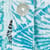 Syona Double Cloth Printed Shirt Ocean Blue