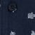 Hugh Printed Shirt Rich Navy