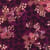 Felicity Printed Jersey Midi Dress Purple Wine