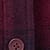 Autumn Check Fleece Shacket Red Grape