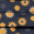 Ekora Printed Backpack Rustic Yellow
