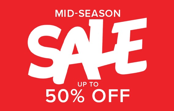 Sale up to 50% off