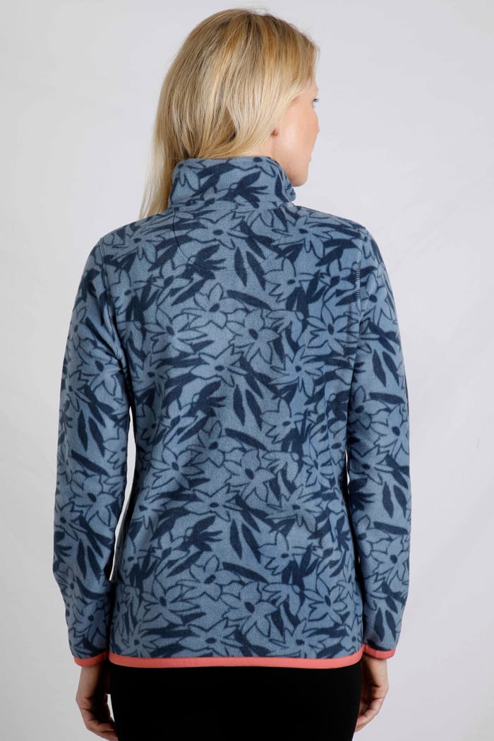 売れ筋商品|||ウィアードフィッシュ パーカー・スウェットシャツ アウター レディース Women's Reena 1/4 Zip Printed Microfleece Warm olive 114940.jpg