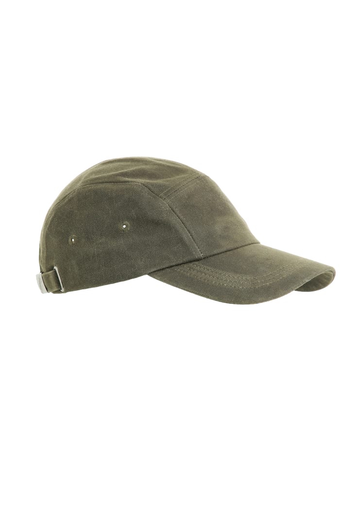 Bowers Waxed Canvas Cap Fir Green, view 3