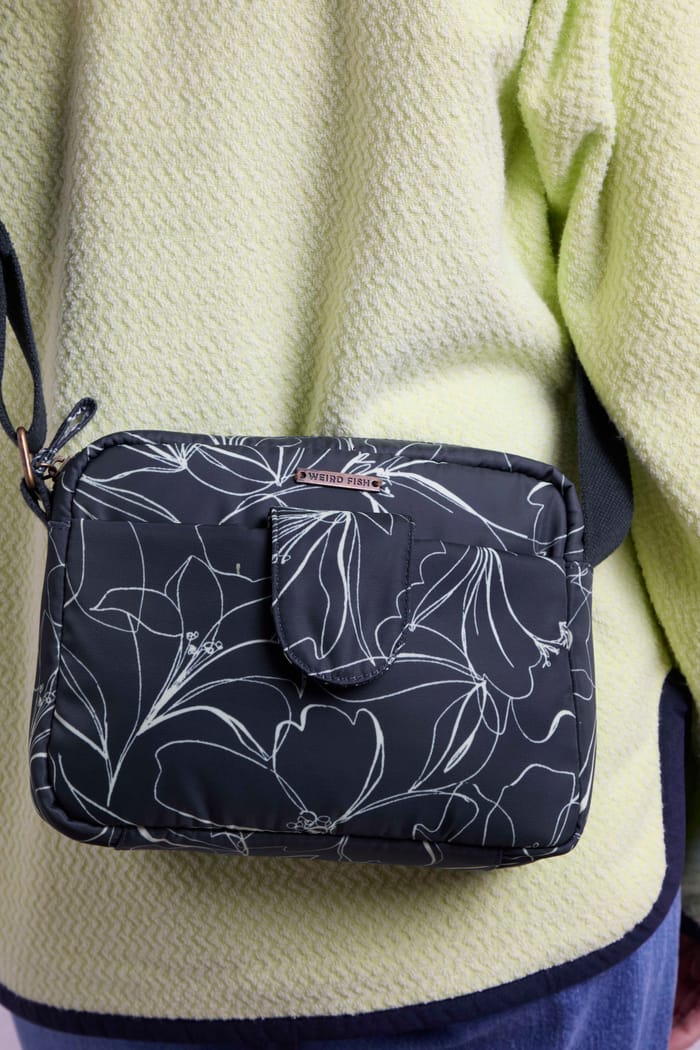 LEVLO 'Pride And Prejudice' Crossbody Bag - 'Looking For My Darcy' Fan Gift - Canvas Shoulder Bag
