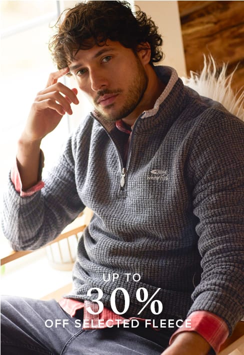 Mens Fleece 25% off