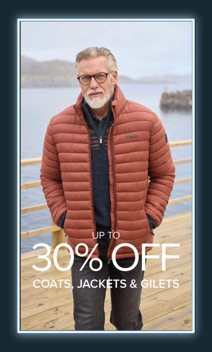 Men's Coats, Jackets & Gilets