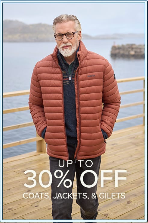 Men's Coats, Jackets & Gilets