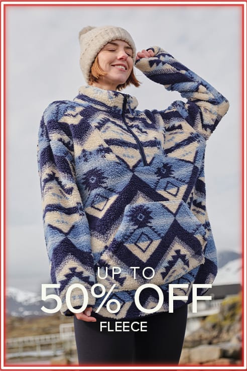 Womens Fleece up to 25% Off
