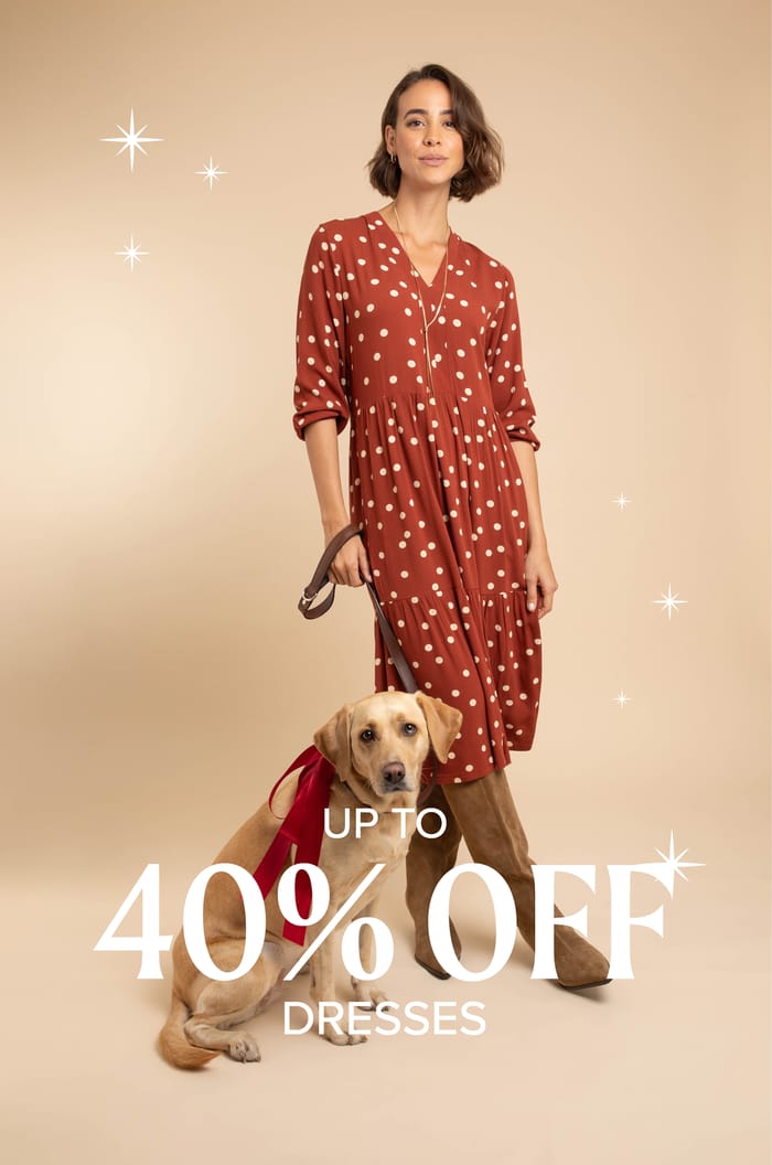 Womens dresses 40% off