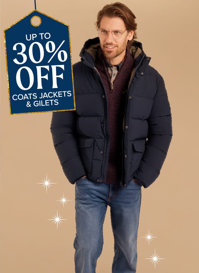 Men's Coats, Jackets & Gilets