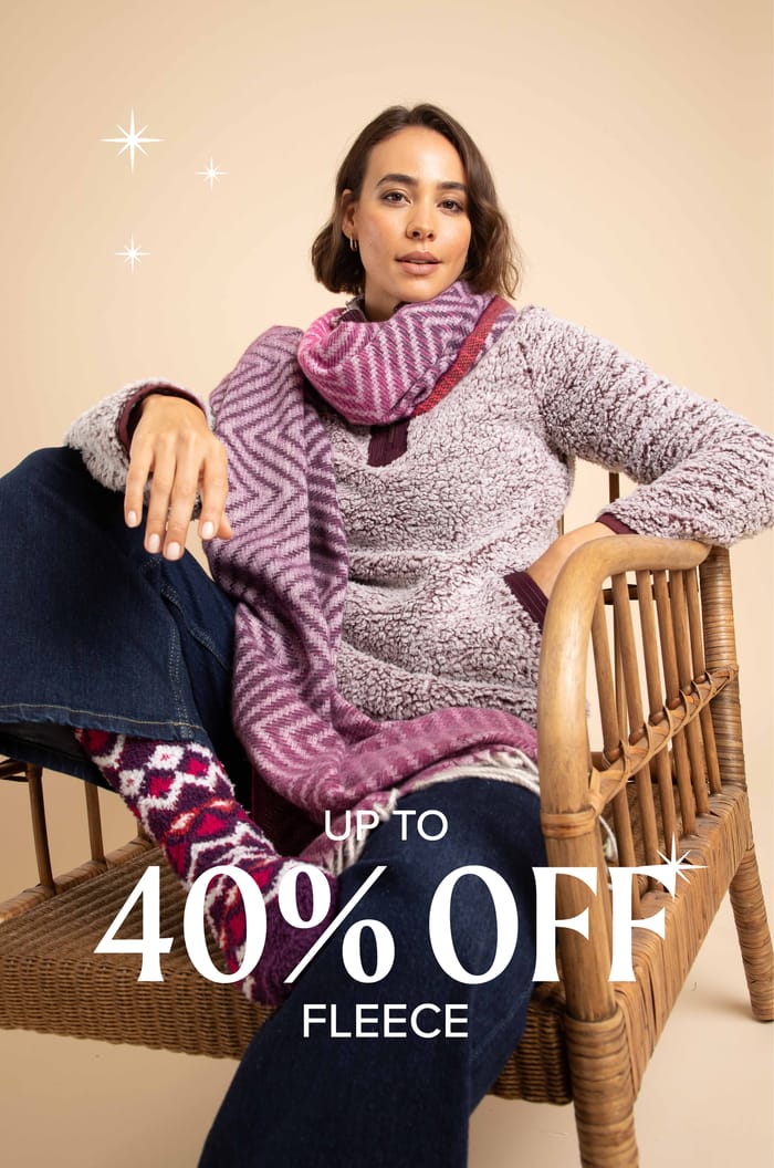 Womens Fleece up to 40% Off