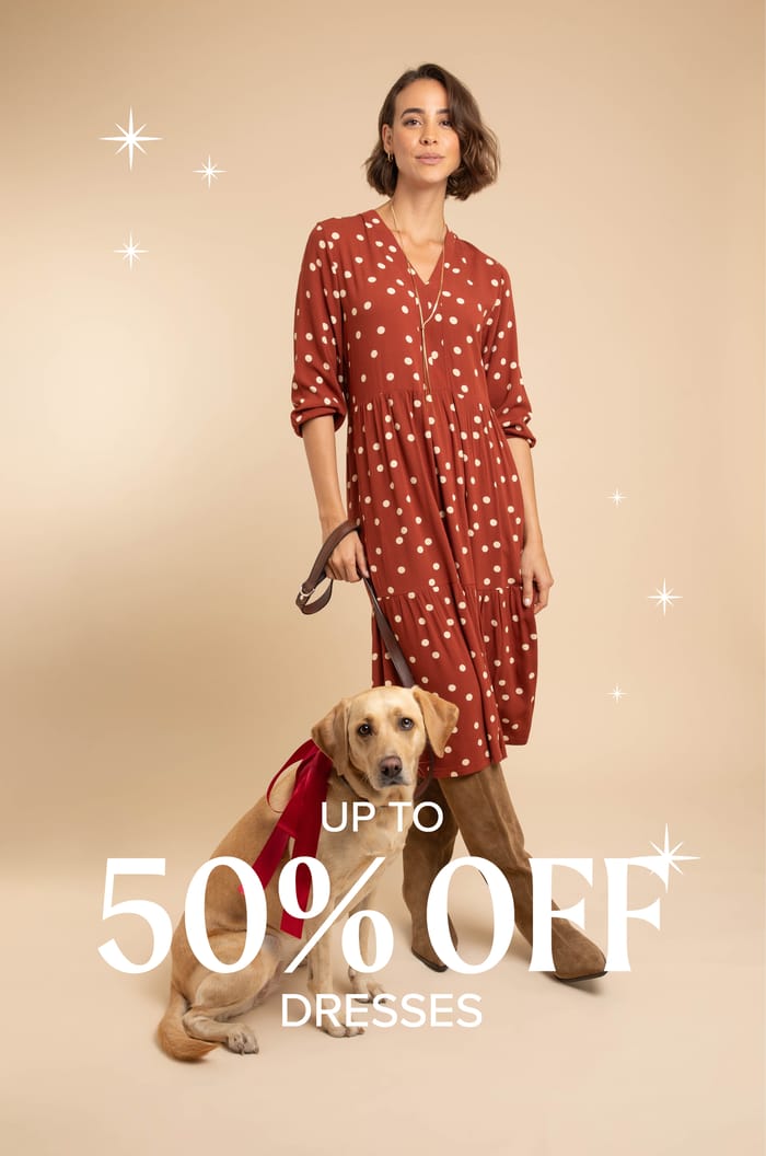 50% off Dresses
