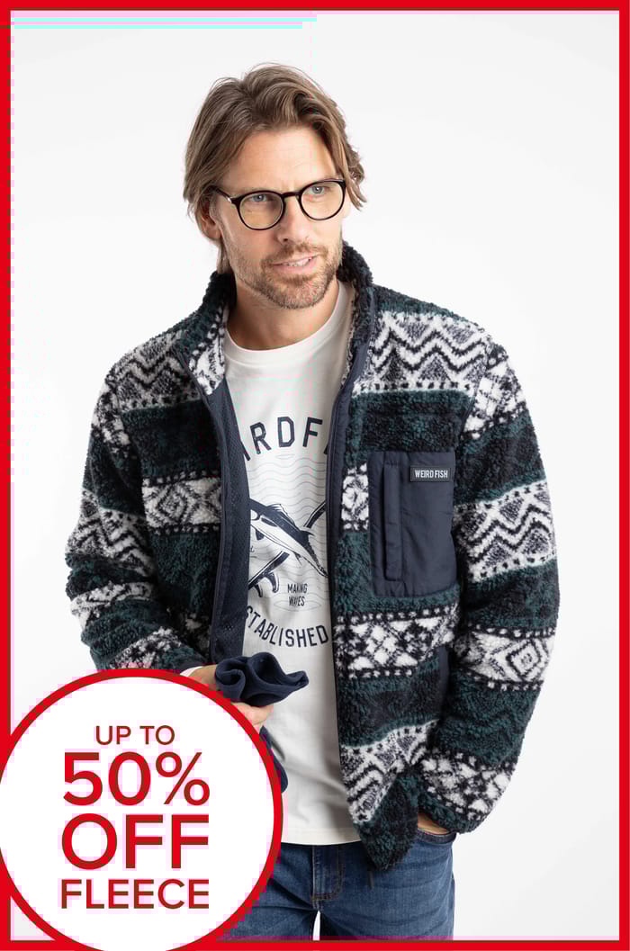 Mens Fleece 50% off