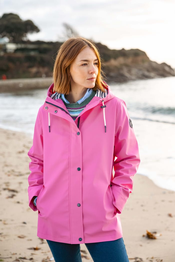 Faros Waterproof Rain Jacket Gerbera | Weird Fish