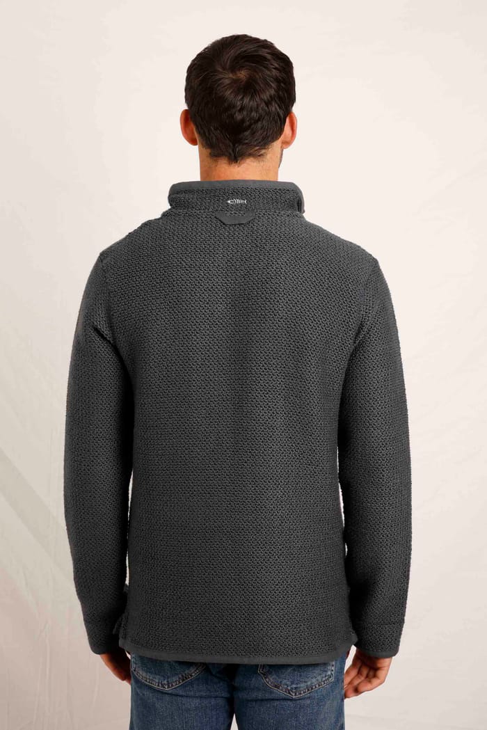 Stern 1/4 Zip Eco Macaroni Sweatshirt Navy