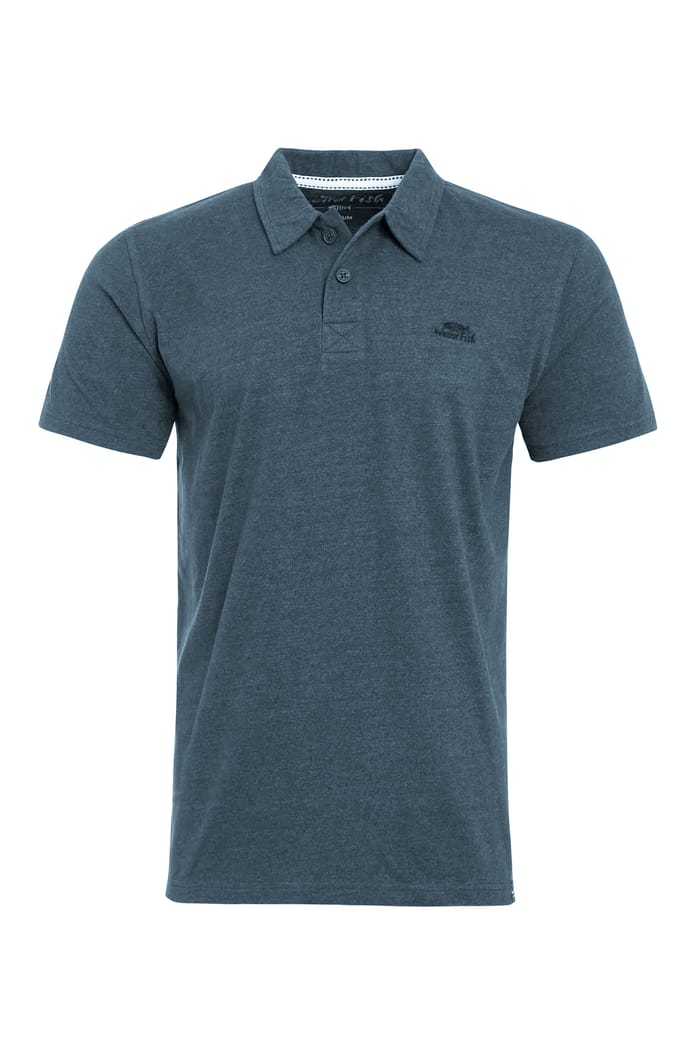 Jetstream Branded Polo Navy Weird Fish