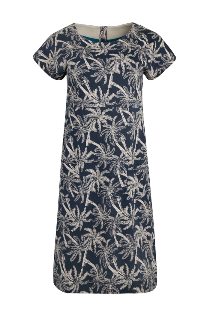 Weird fish biscayne outlet printed jersey dress