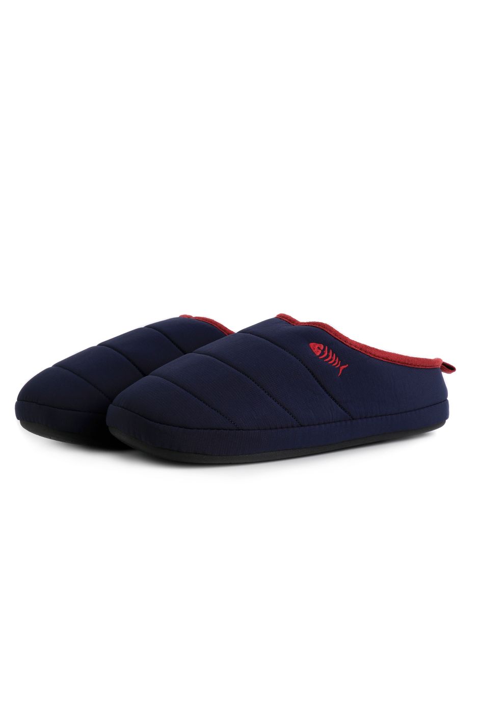 Burlington Quilted Slippers Midnight