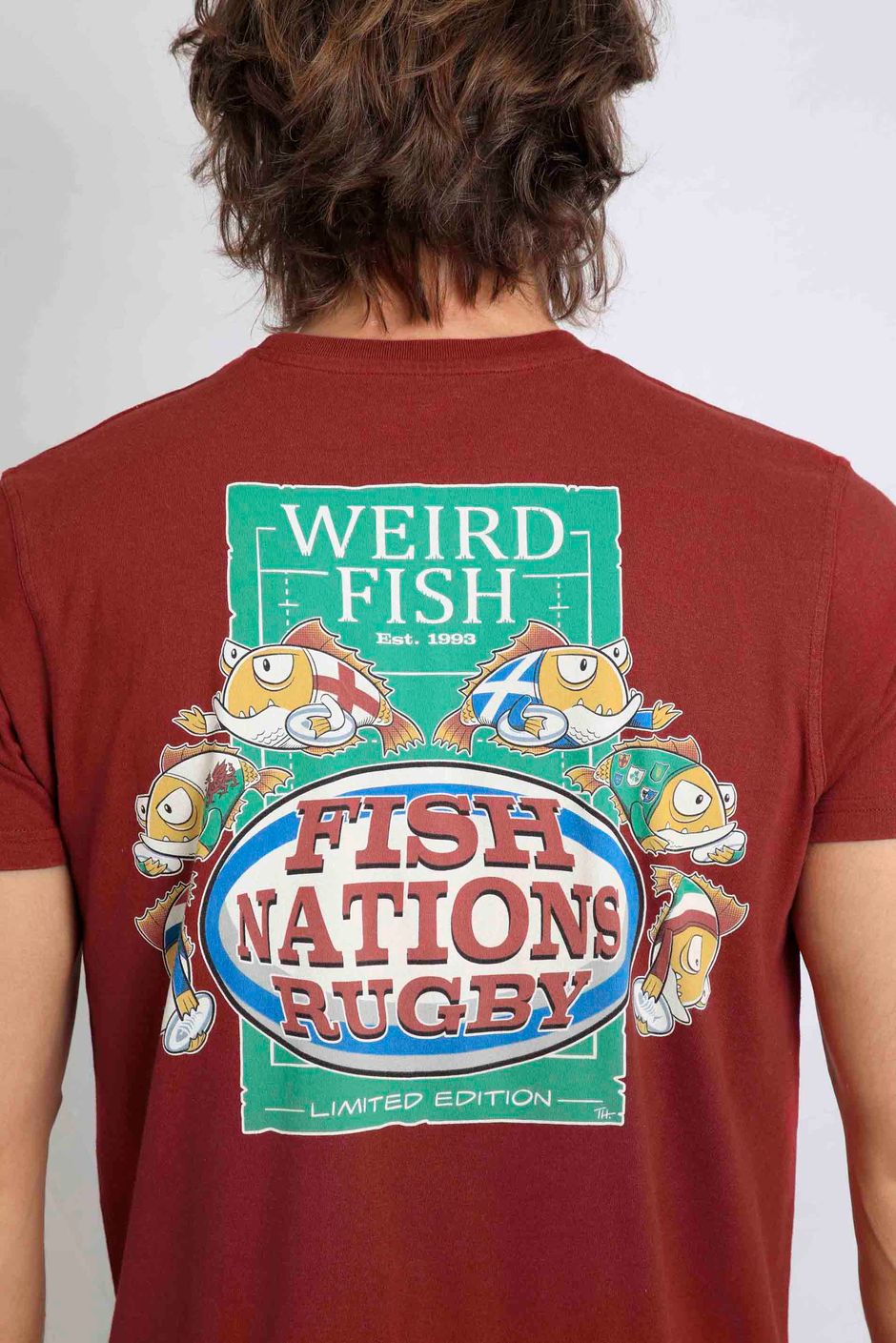 Fish Nations 24 Artist T-Shirt Chilli Red