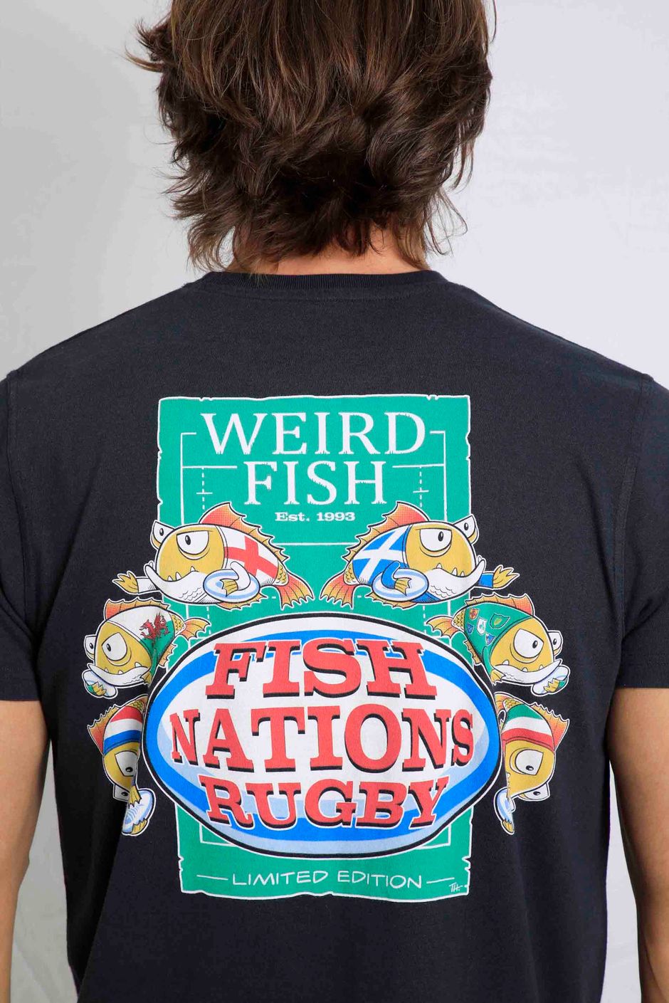 Fish Nations 24 Artist T-Shirt Navy