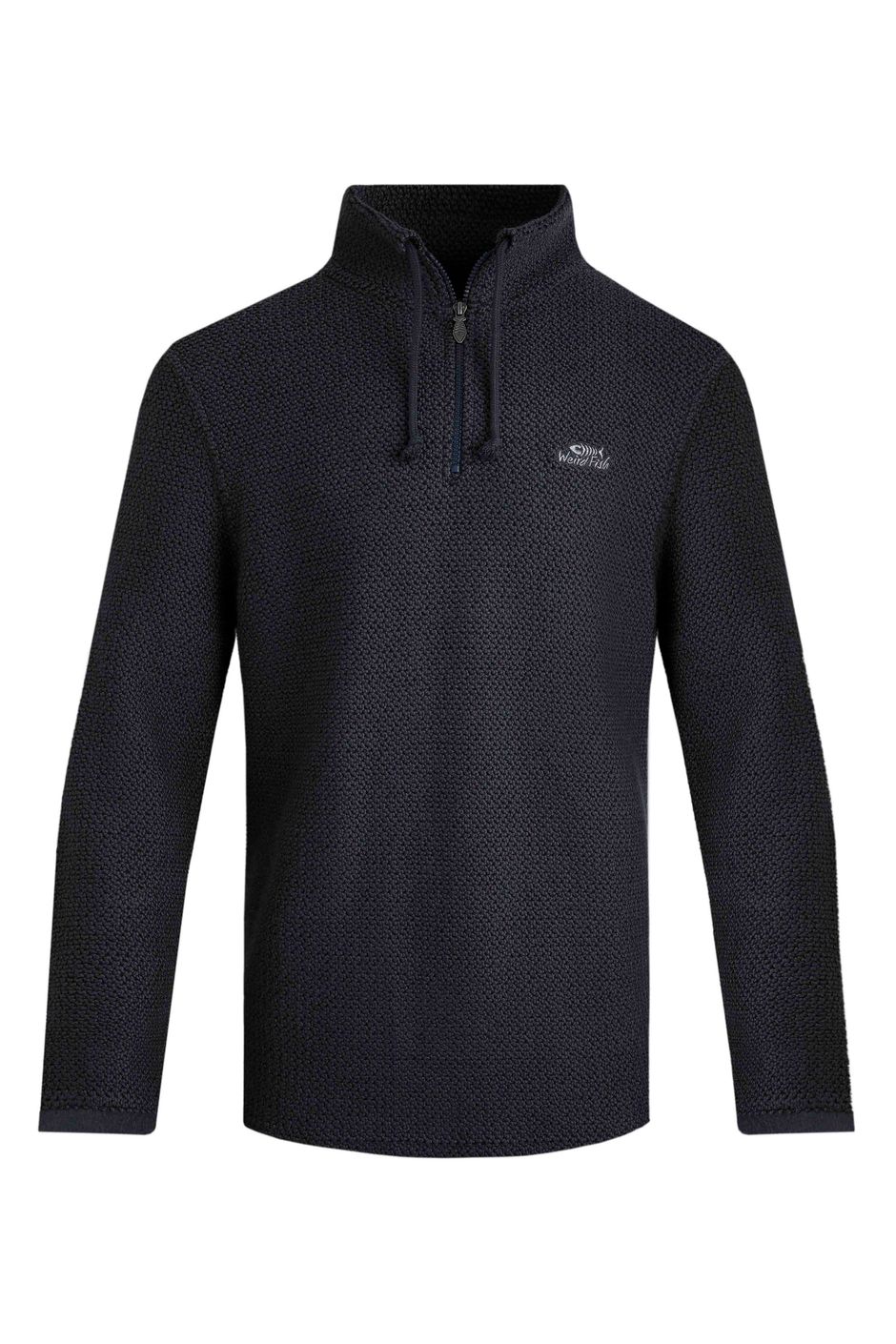 Cruiser 1/4 Zip Eco Macaroni Sweatshirt Navy