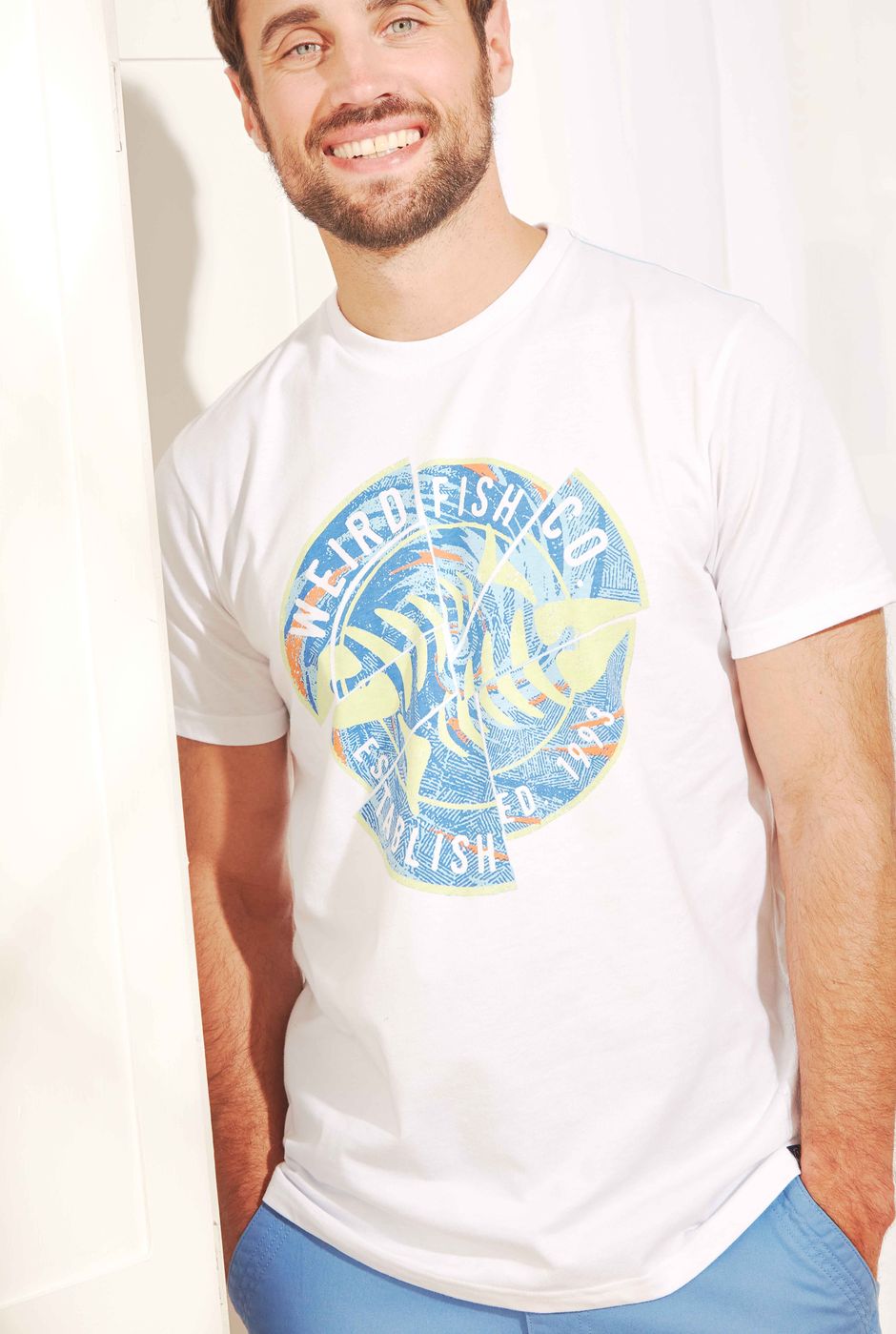 Vortex Eco Graphic T-Shirt White