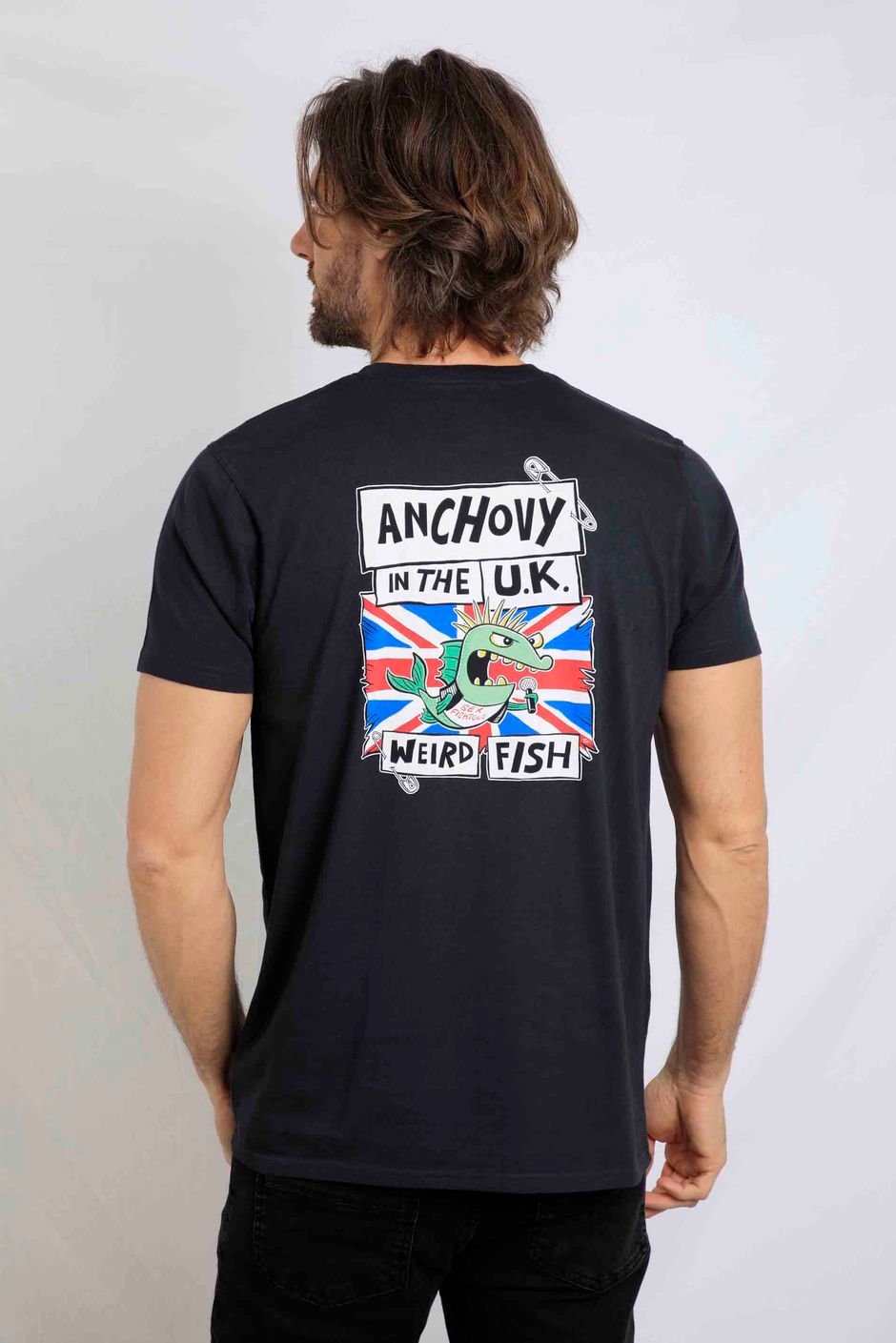Anchovy Artist T-Shirt Navy