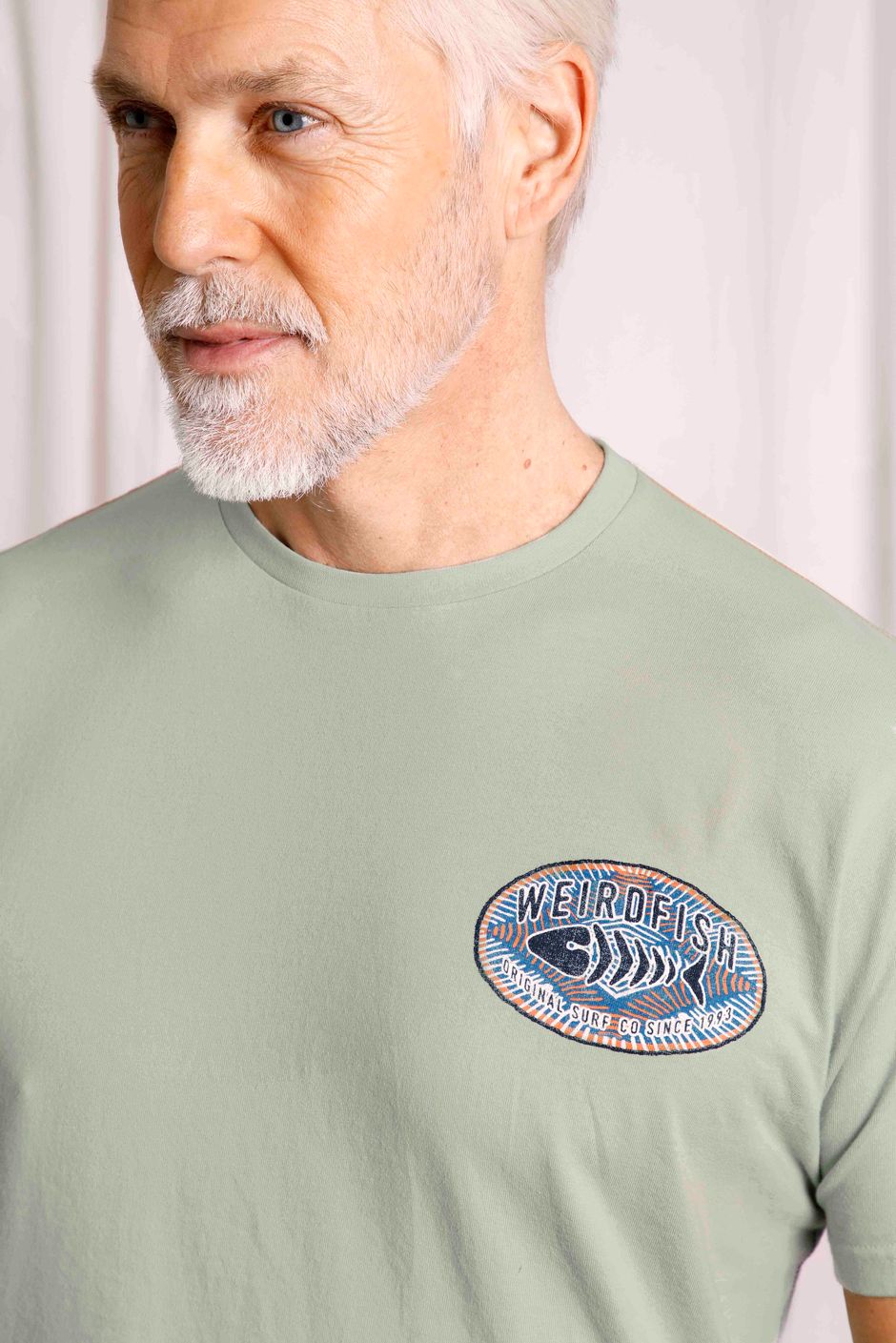 Original Surf Graphic T-Shirt Pistachio