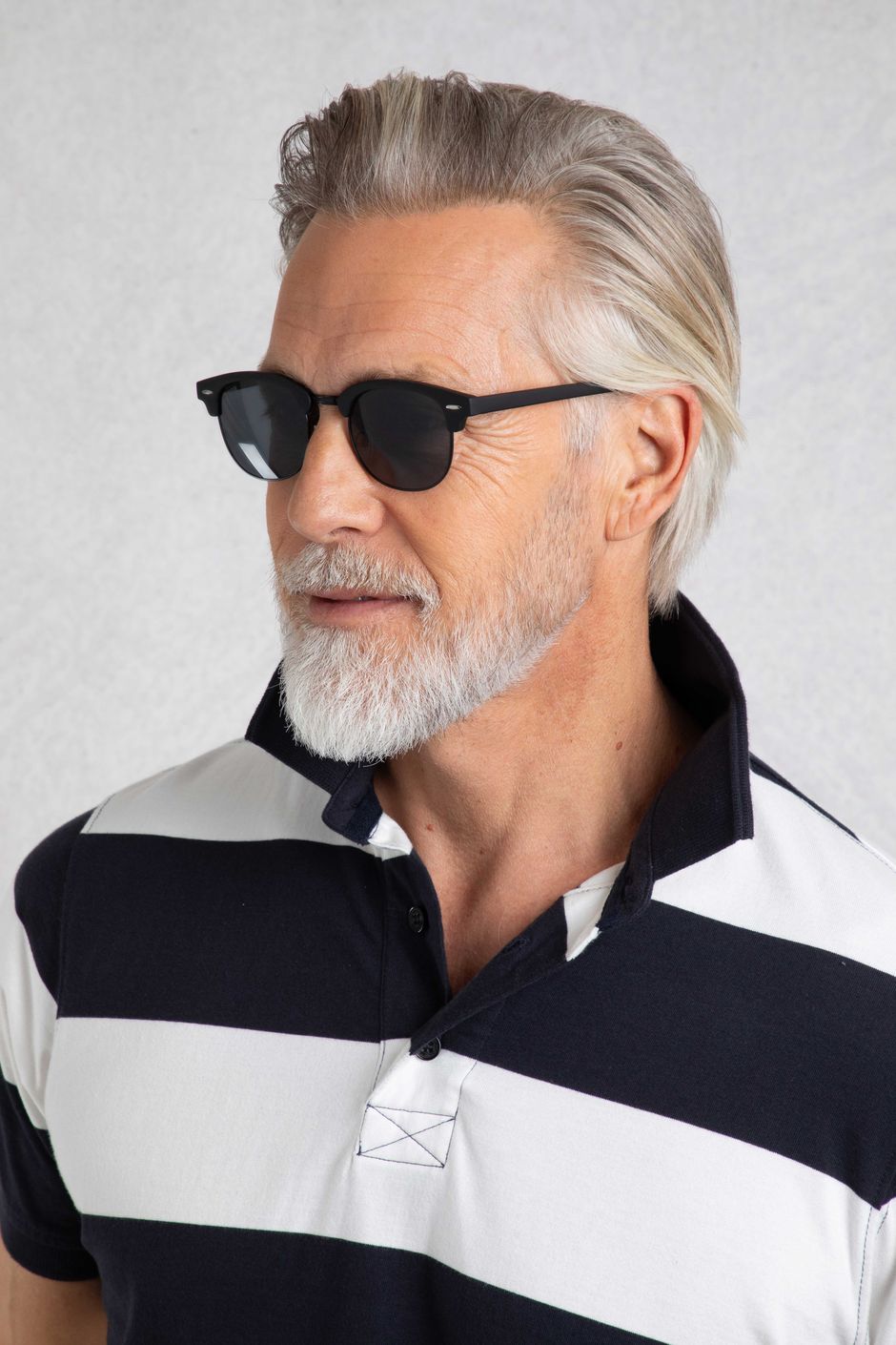 Johnson Clubmaster Sunglasses Black