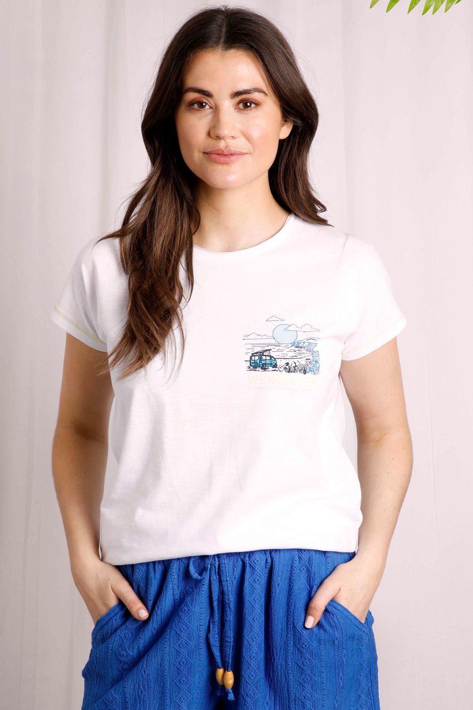 Happy Campers Organic Cotton T-Shirt White