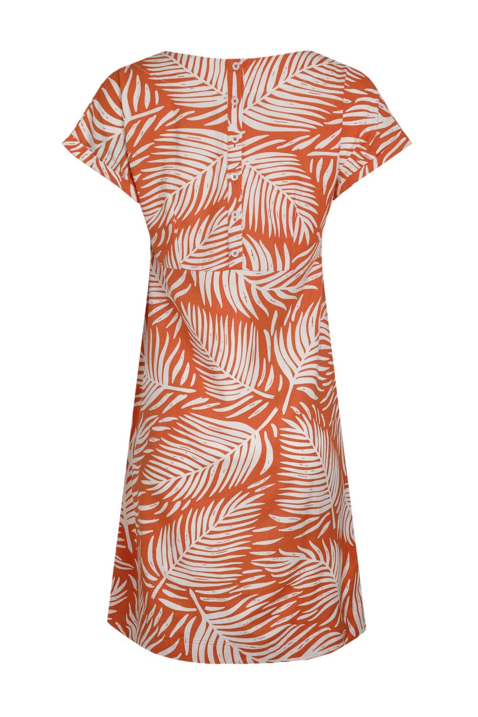 Orlando Linen Rich Pocket Dress Orange | Weird Fish