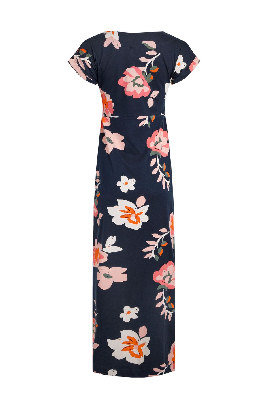 Mirren Organic Cotton Maxi Dress Rich Navy | Weird Fish