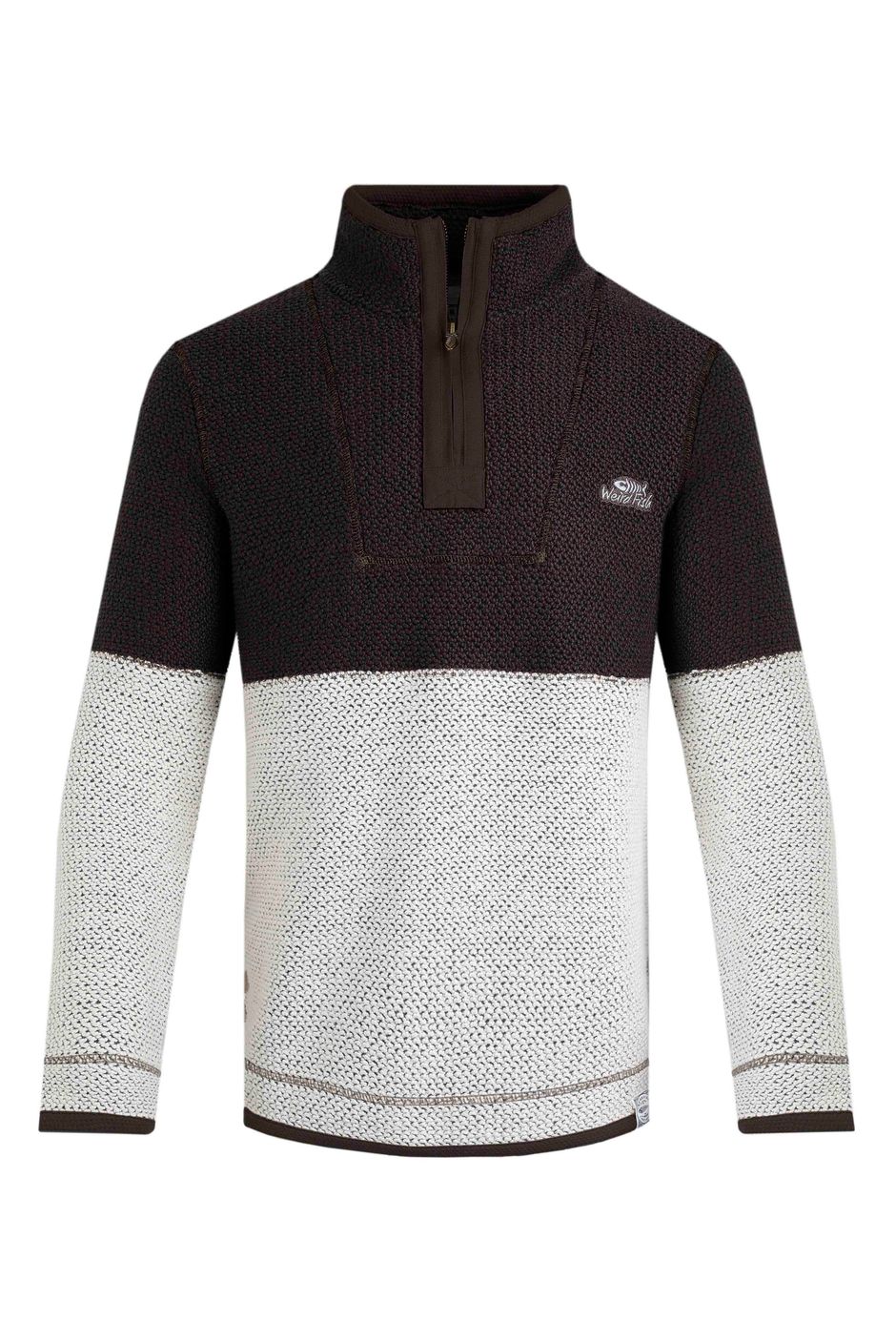 Kielder Eco 1/4 Zip Special Edition Macaroni Coffee