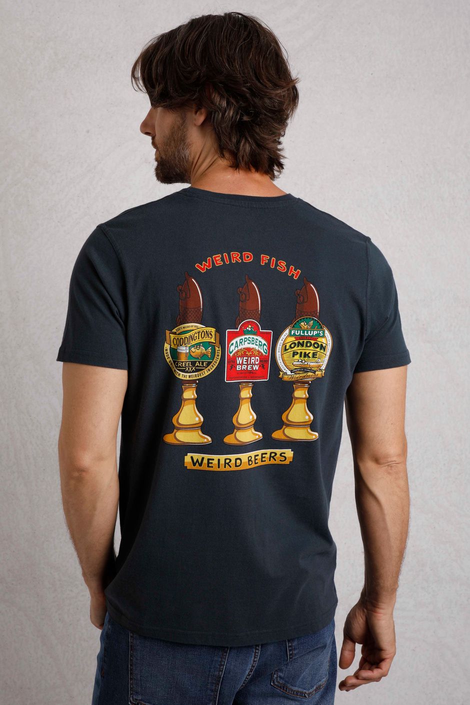 Weird Beers Artist T-Shirt Navy