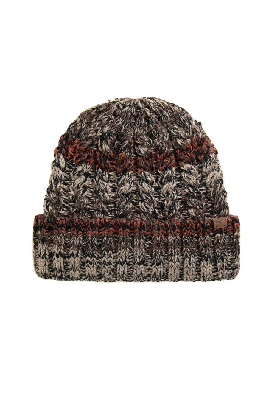 Exmouth Eco Knitted Beanie Hat Nut