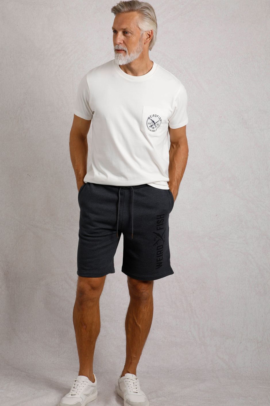 Wheatly Eco Sweatshirt Shorts Navy