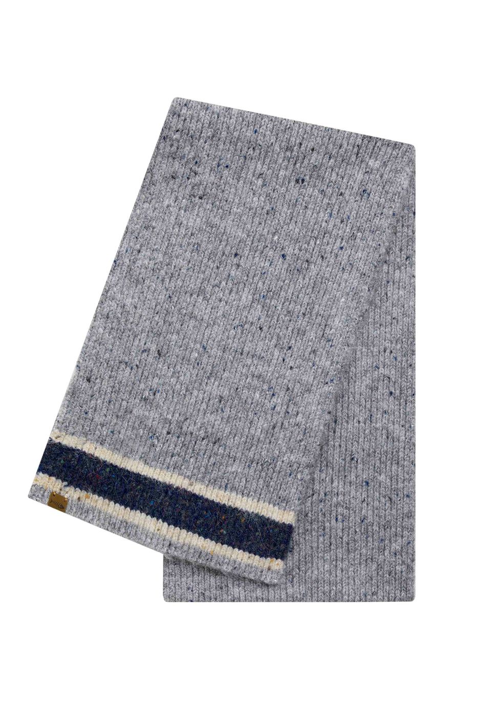 Barnstaple Flecked Scarf Storm Grey