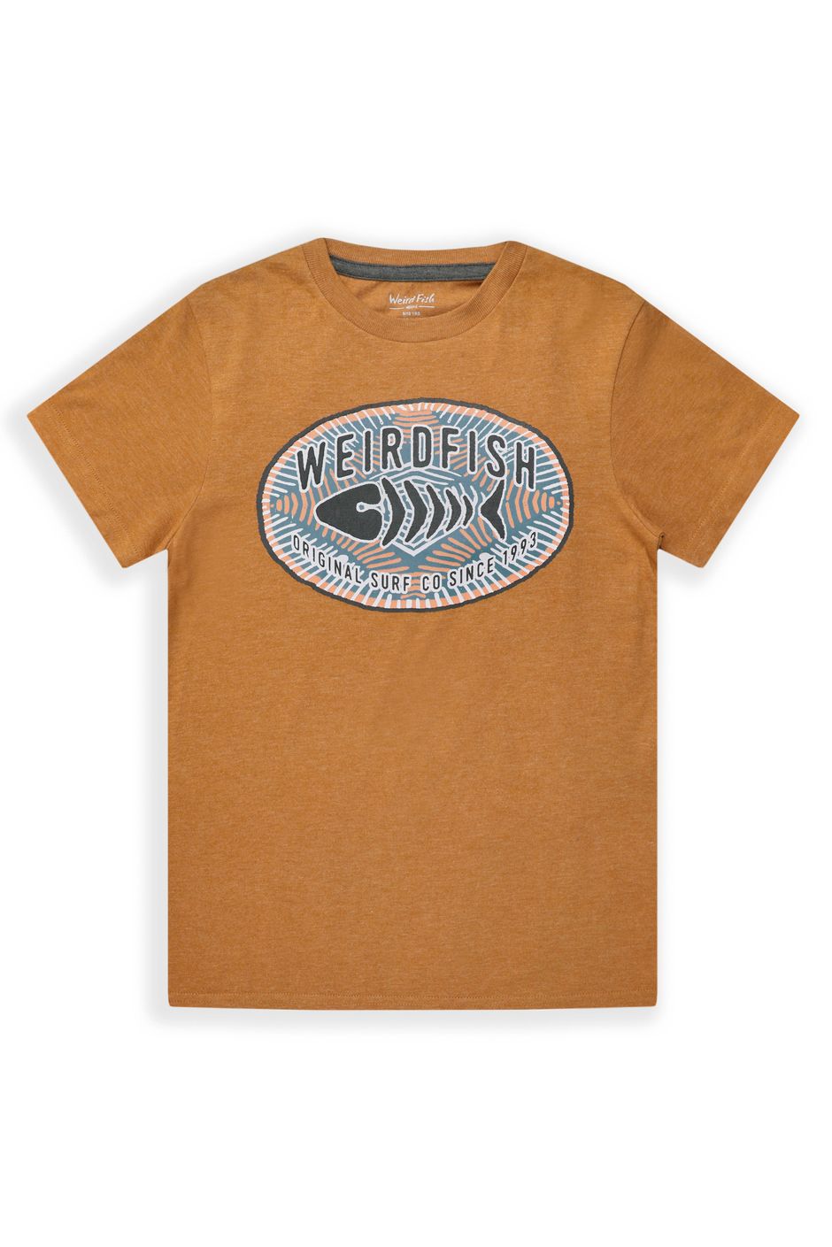 Surf Co Kids Eco Graphic T-Shirt Caramel