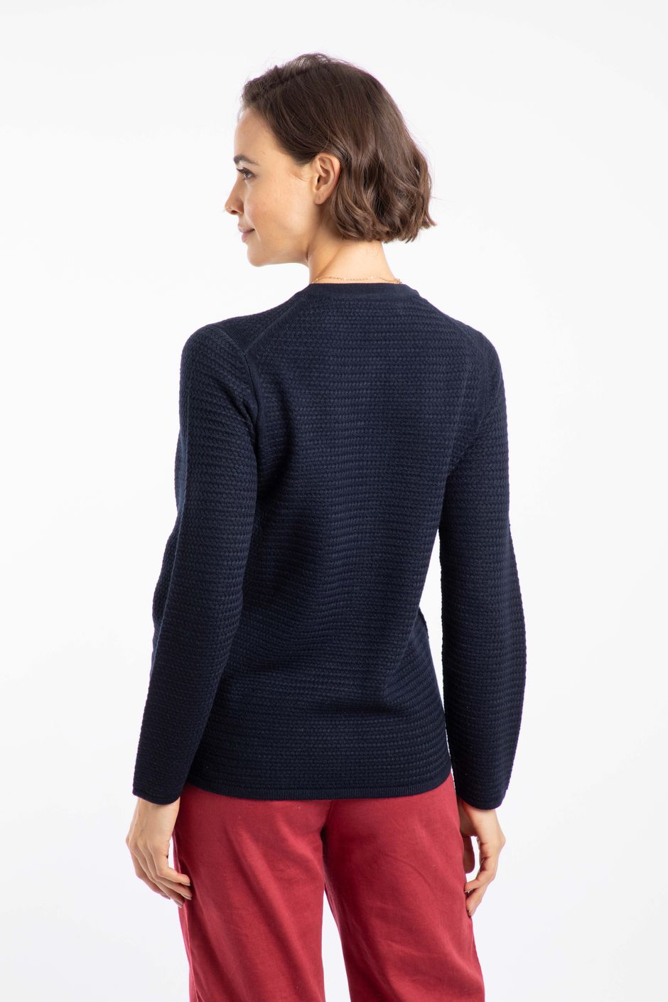 FAIRLEY CARDIGAN, STARLIGHT NAVY YOURE AN ANIMAL