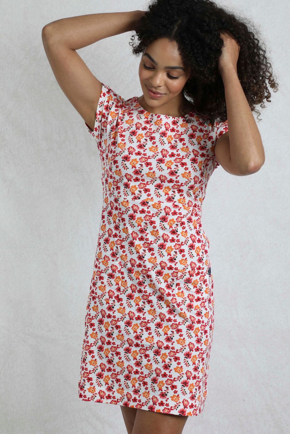 Tallahassee Organic Jersey Dress Apricot