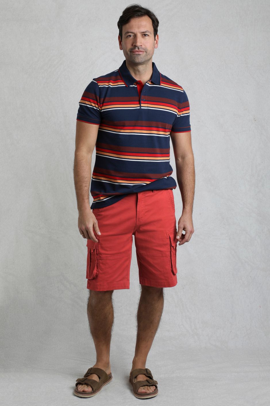 Rigney Cargo Shorts Paprika