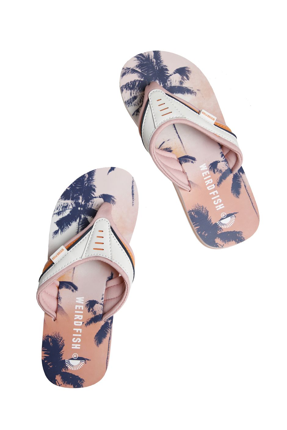 Thurleston Printed Flip Flops Pink