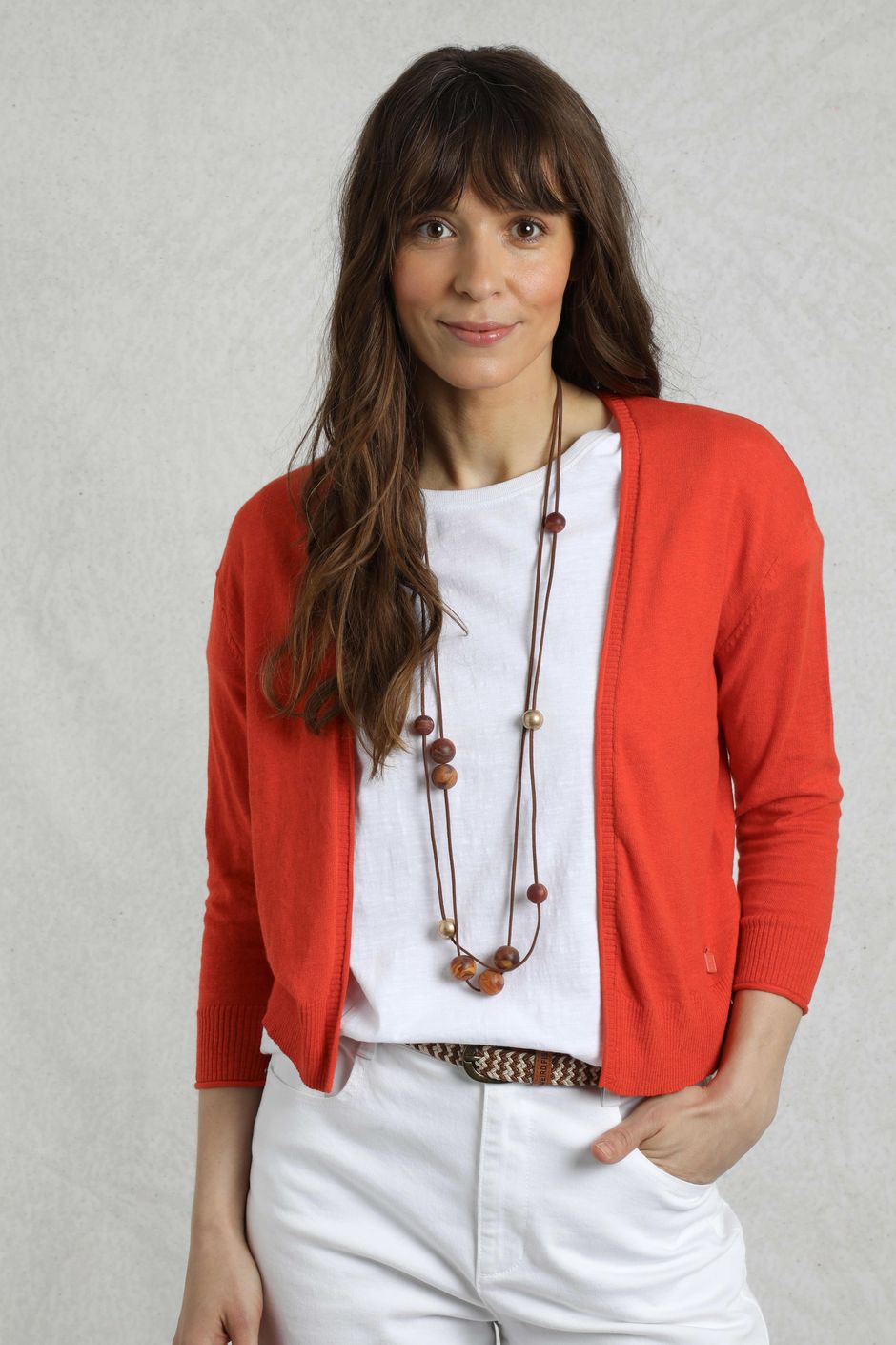 Limon Outfitter Cardigan Tango Red