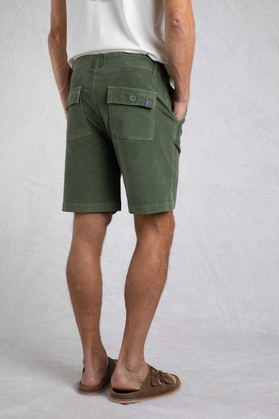 Cord Shorts | Evergreen