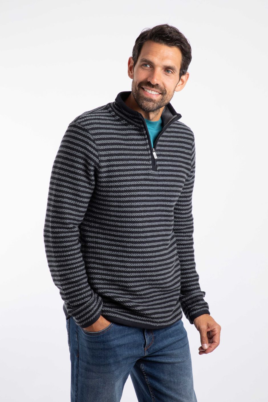 Shorling 1/4 Zip Limited Edition Macaroni Black