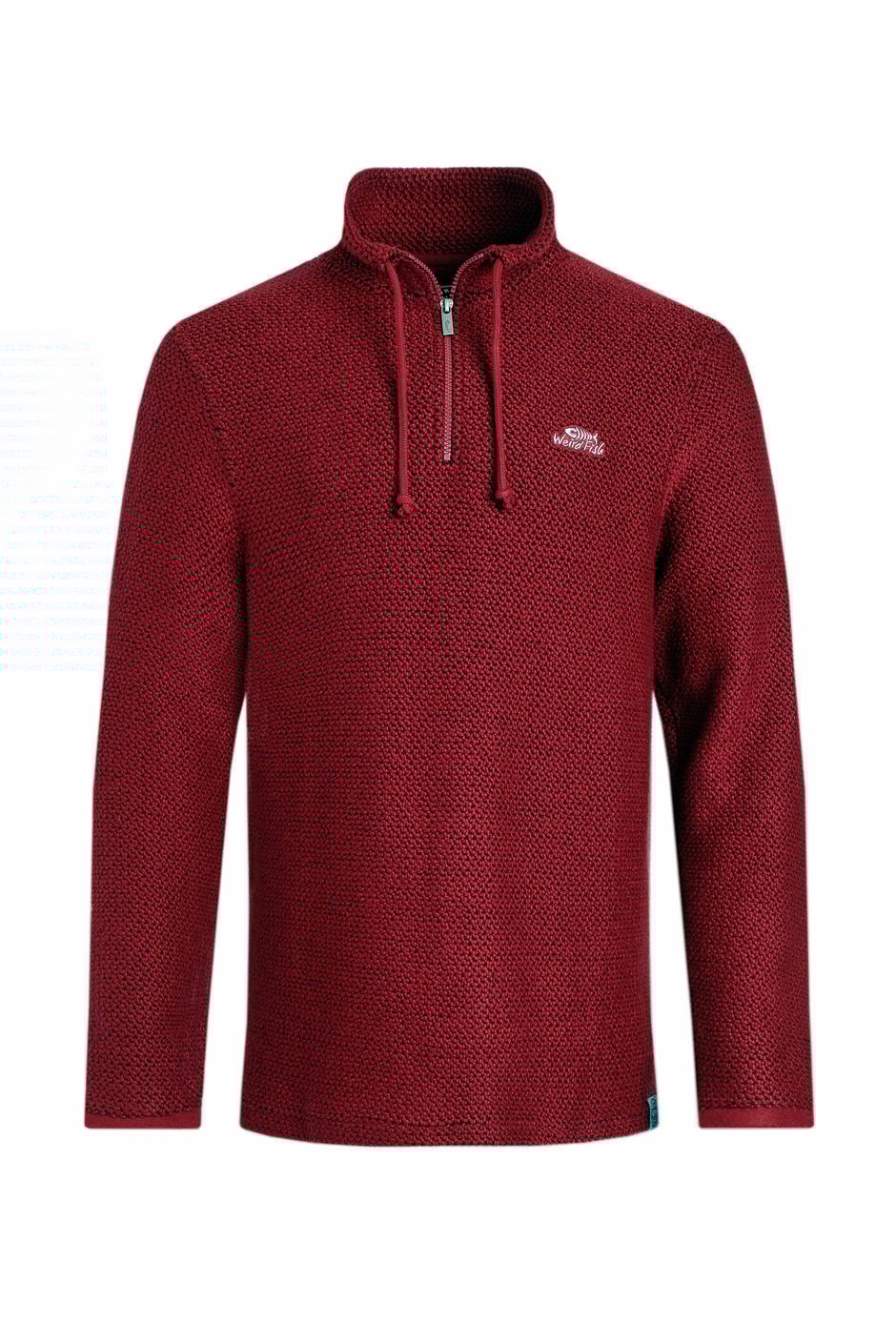 Cruiser 1/4 Zip Macaroni Garnet