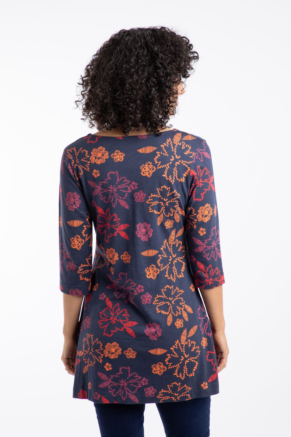 M.A.B.E Arielle Emb Tunic - Multi main image 1